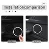 2PCS ABS Silver Door Horn Speaker Ring Cover Trim For Toyota Supra -24