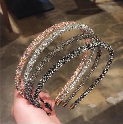 2018 Nuovo cerchio per capelli Super Flash con diamante a bordo fine