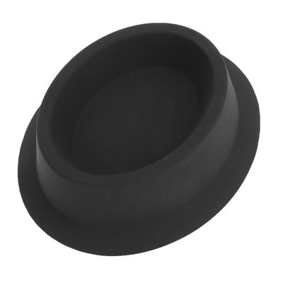 Silikonová holicí miska Domácí kadeřnický salon Přenosná miska na pěnění holicího mýdla/krému (Černá)