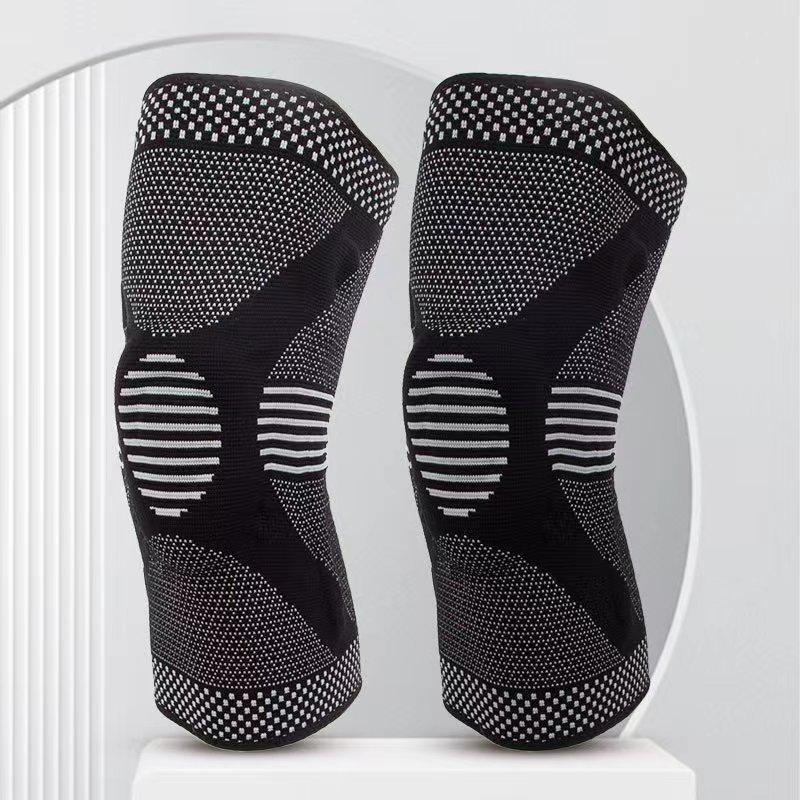 

Спортивные наколенники Фитнес защитное снаряжение Силиконовые Нескользящие Бег Баскетбол Футбол и Волейбол XXXL