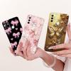 For Oppo A33 2020 Case Oppo A53 CPH2127 Stylish Butterfly Painted Cover Soft Slim Phone Case For Oppo A53s A 53 OppoA53 s Fundas