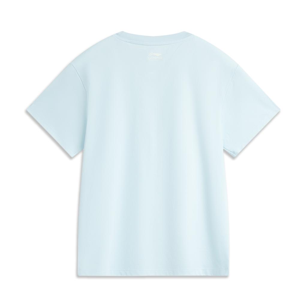 Li Ning X Disney Toy Story Series Large Print American Vintage Casual Fashion Comfortable Breathable Round Neck Short Sleeve T-Shirt AHSV692-2