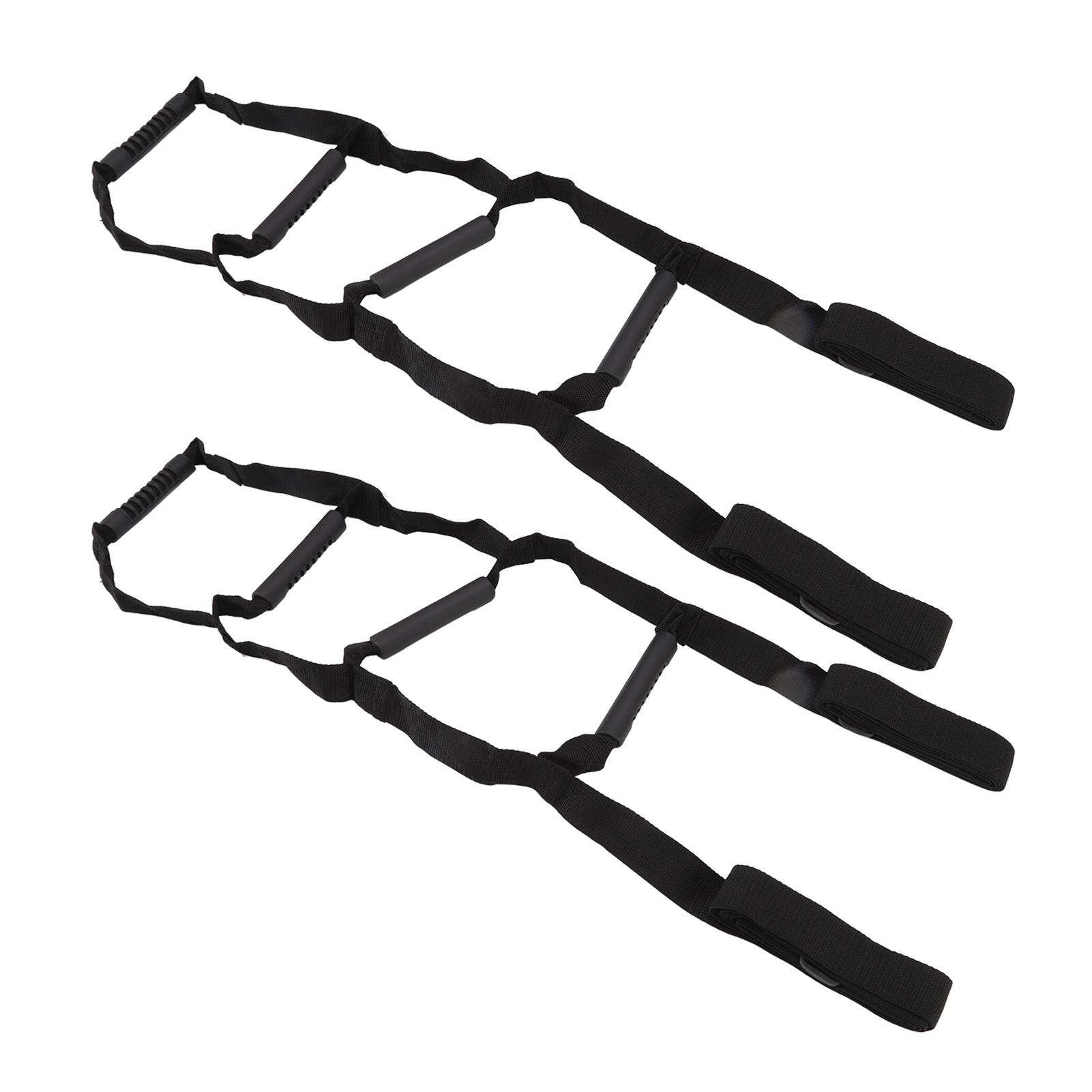 

2шт кровать Sit Up Helper нейлон регулируемая четыре секции кровать лестница помощь для пожилых людей