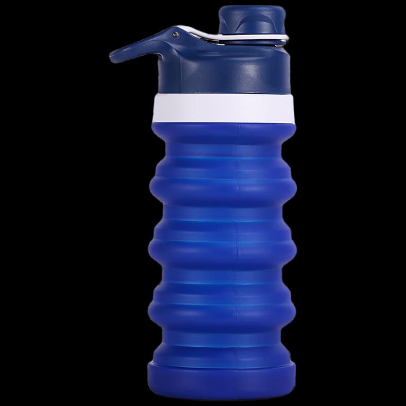 WRDEW Collapsible Silicone Sports Water Bottle