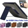 Auto Sleep/Wake N428 Smart Cover PU Leather Protective Shell for KOBO Libra Colour 2024