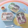 Food Grade Camping Food Container Divided Leakproof Storage Box Portable Lunch Box  Student Worker