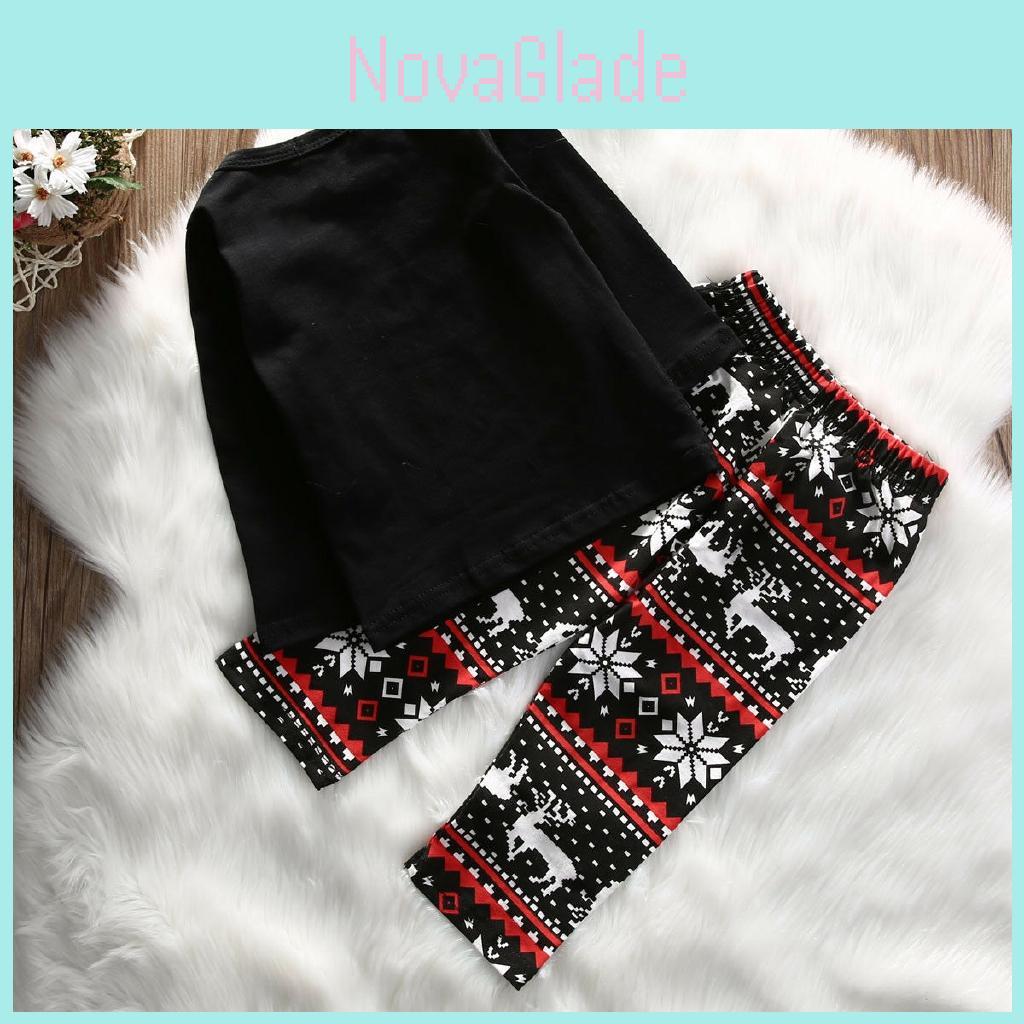 Beautifully Crafted Toddler Kids Baby Girls Outfits Long T-shirt Tank Top Pants Clothes Sets