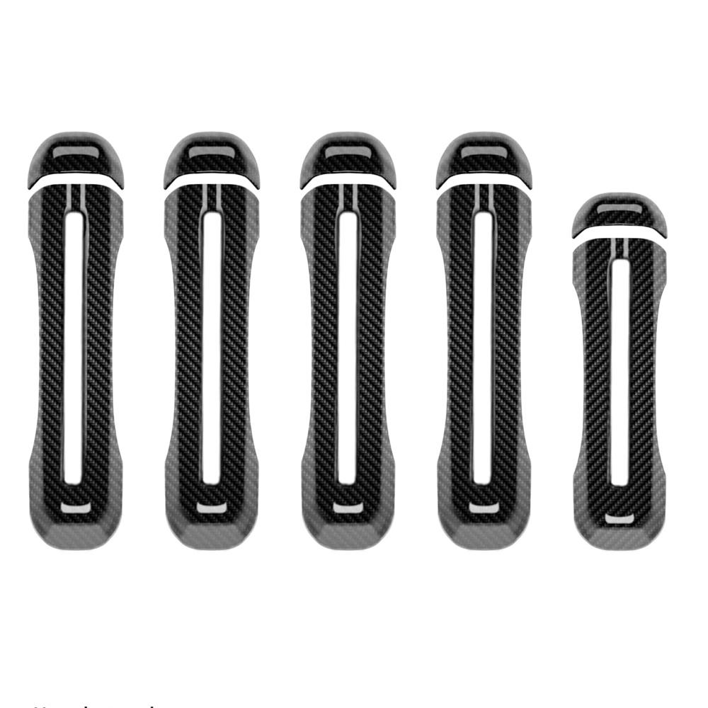 Door Tailgate Handle Shell/Outer Door Bowl Decoration Cover Trim for Jeep Wrangler JL 2018-2025 4-Doors Car Exterior Accessories