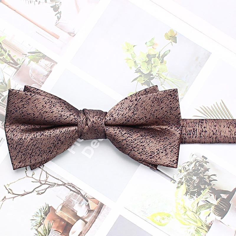 1PC High Quality Dark Pattern Performance Printed Floral Accessories Men's Bow Tie Handmade Casual