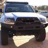 For Toyota 4Runner 2006 2007 2008 2009 TRD Pro Style High Quality ABS Car Front Grille With LED Light Grill