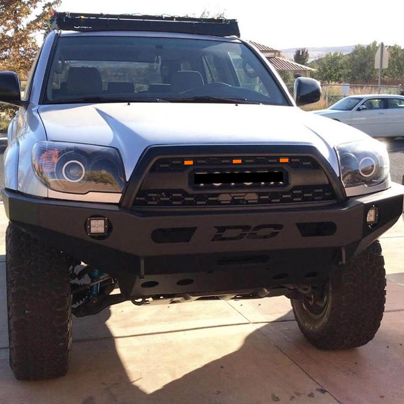 For Toyota 4Runner 2006 2007 2008 2009 TRD Pro Style High Quality ABS Car Front Grille With LED Light Grill