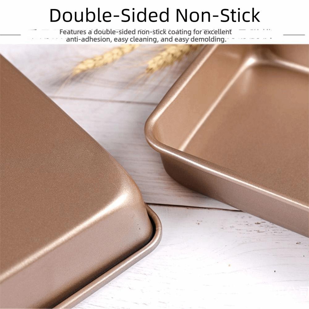 Thickened Carbon Steel Square Baking Pan Non-Stick Bakeware Tools Cake Mold Tray  Pizza Bread