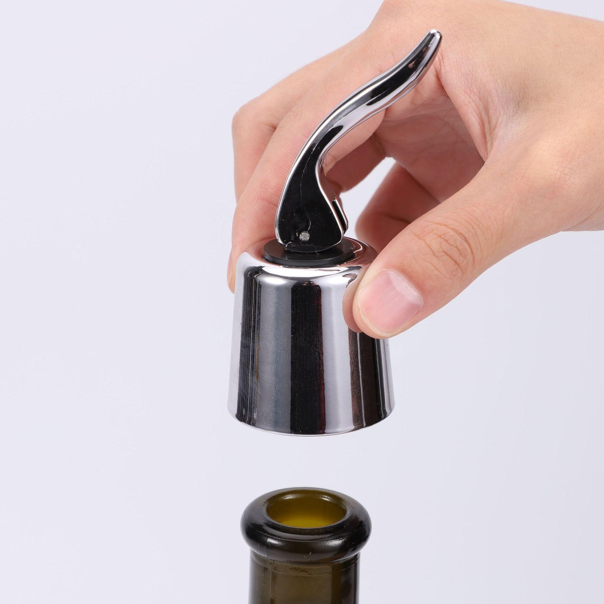 1PC Wine Stopper Sealing Ring - Reusable Beverage Keeper for Freshness and Enhanced Sealing - The Perfect Gift for Wine Preservation