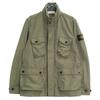 STONE ISLAND 741540922 Green 21 Stainless Steel Nylon Repsfield Jacket Jacket M khakiUsed