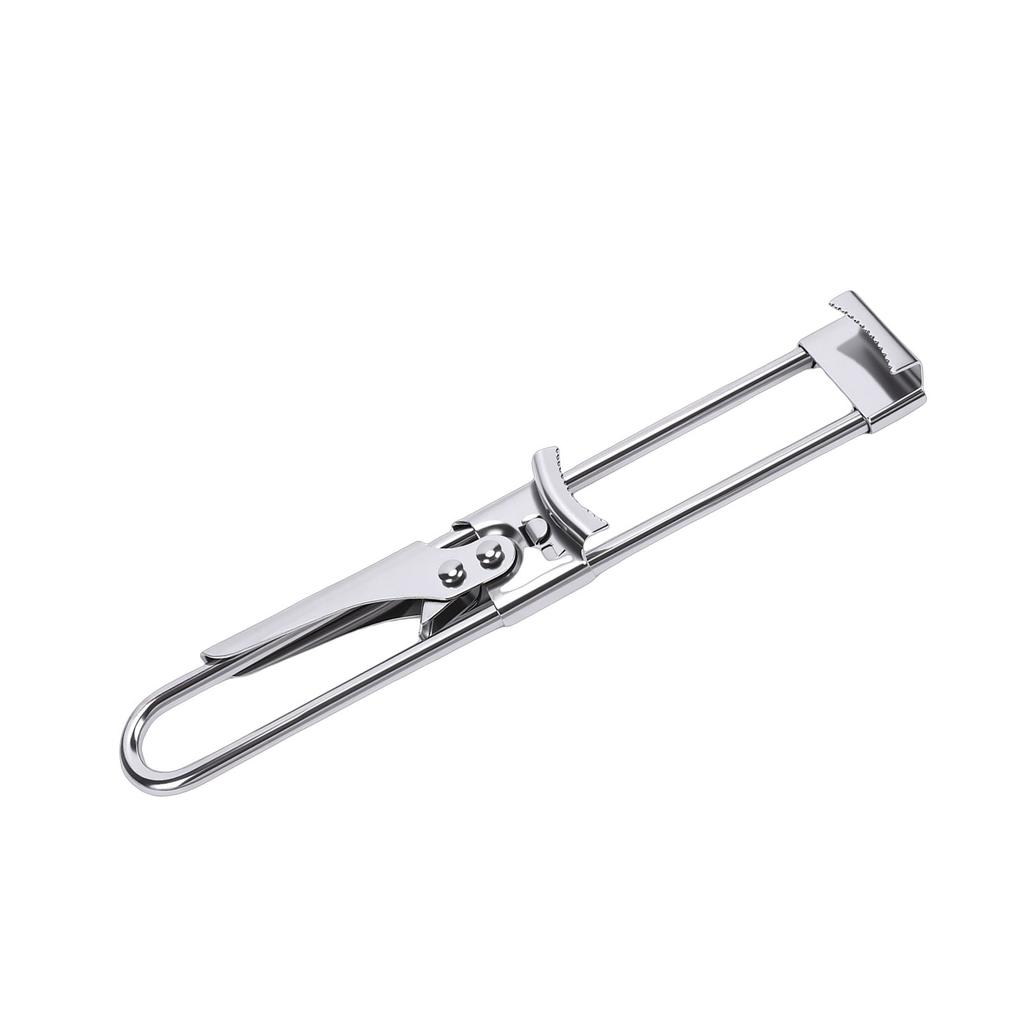 Stainless Steel Jar Opener Adjustable Ergonomic Non Slip Handle Gripper Tight Lid Opener for Home