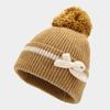 Women Winter Hats Scarf and Gloves Set Knit , Scarf, and with Cute Tie for Ultimate Warmth