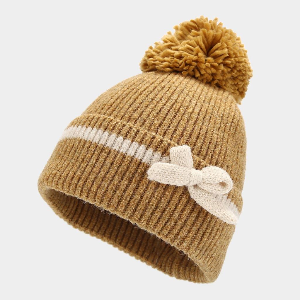 Women Winter Hats Scarf and Gloves Set Knit , Scarf, and with Cute Tie for Ultimate Warmth