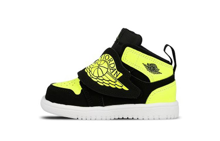 Jordan Sky Jordan 1 Черный Неоновый TD BQ7196-007 5C