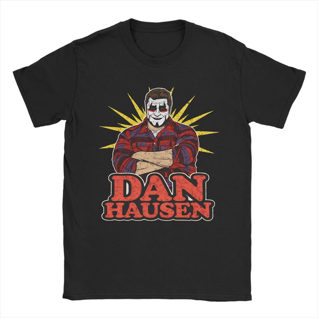 Danhausens Sehr Nett Sehr Böse Unisex T-Shirt Vintage T-Shirts Kurzarm Rundhals T-Shirt Reine Baumwolle Druck Kleidung