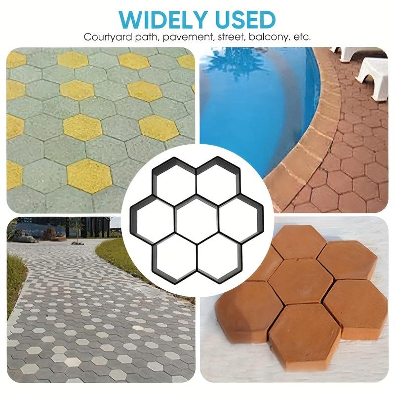 1pc DIY Garden Path Maker - Cement Brick Molding Tool for Pavement Stone Roads Perfect for Outdoor Walkways Landscaping Projects
