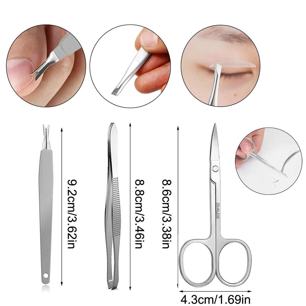 High-Quality Pedicure Knife Set Professional Ingrown Toenail Foot Care Tools Stainless Steel Nail Nippers Clipper Remover Kit