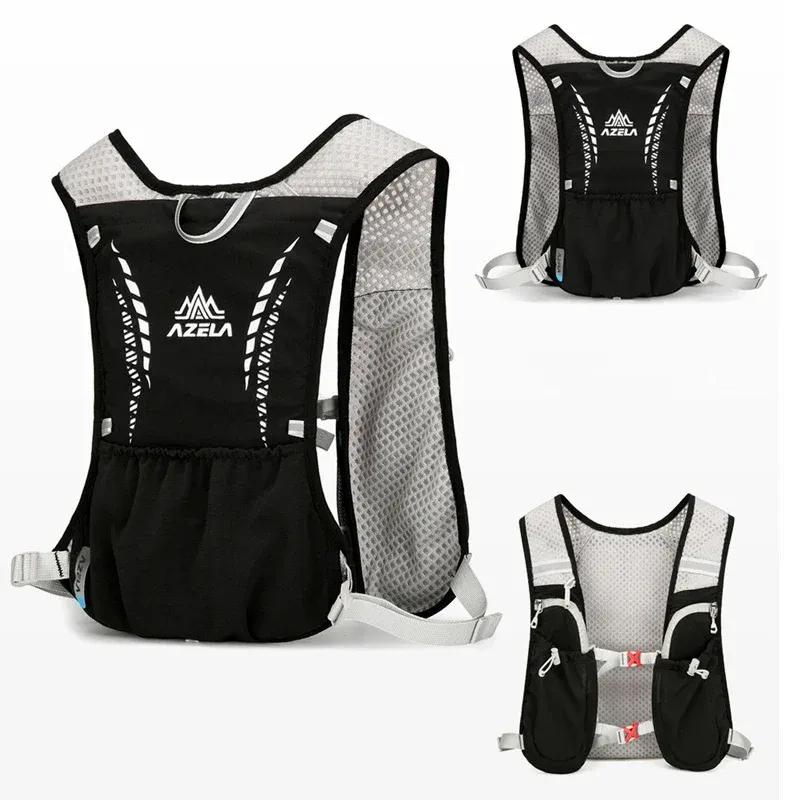Outdoor Trail Running Backpack Ultralight Women Men Running Race Hydration Vest Marathon Bicycle Bag for Marathon Hiking Cycling
