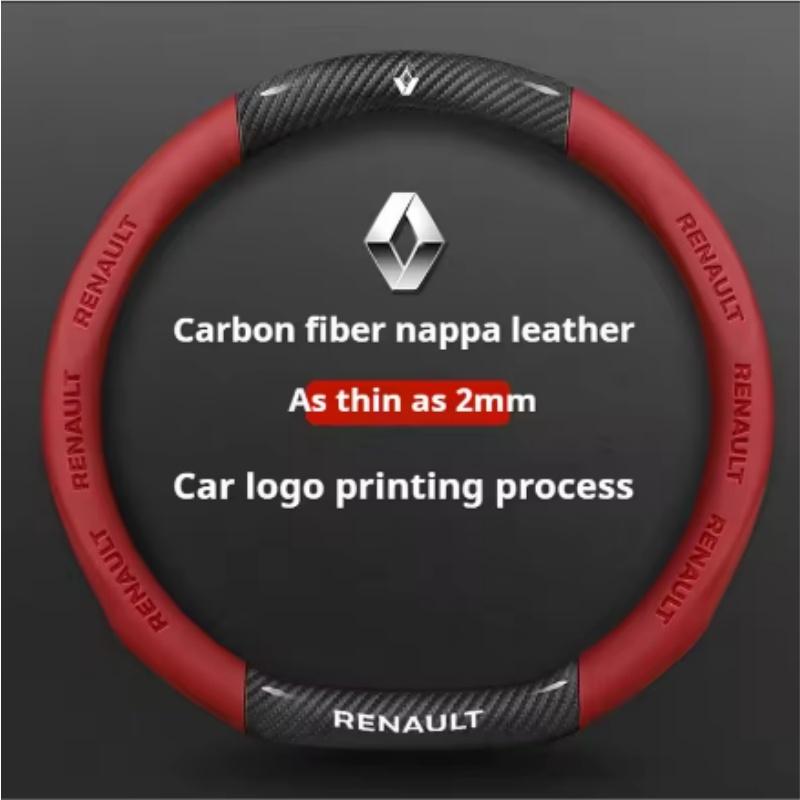 

Hub Caps Carbon Fiber Car Steering Wheel Cover For Renault Scenic Clio Laguna 2 3 4 5 Kangoo Fluence Megane Trafic Talisman Twin