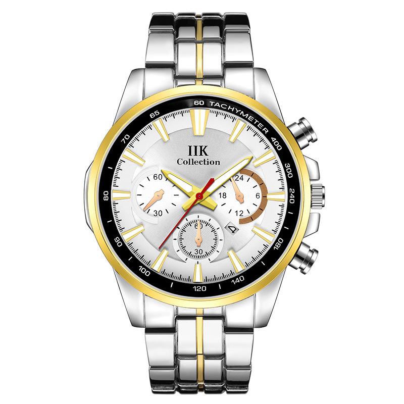 

IIK Seiko Watch Life Водонепроницаемые часы Модные часы Мужские часы