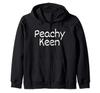 Peach Keen Zip Hoodie