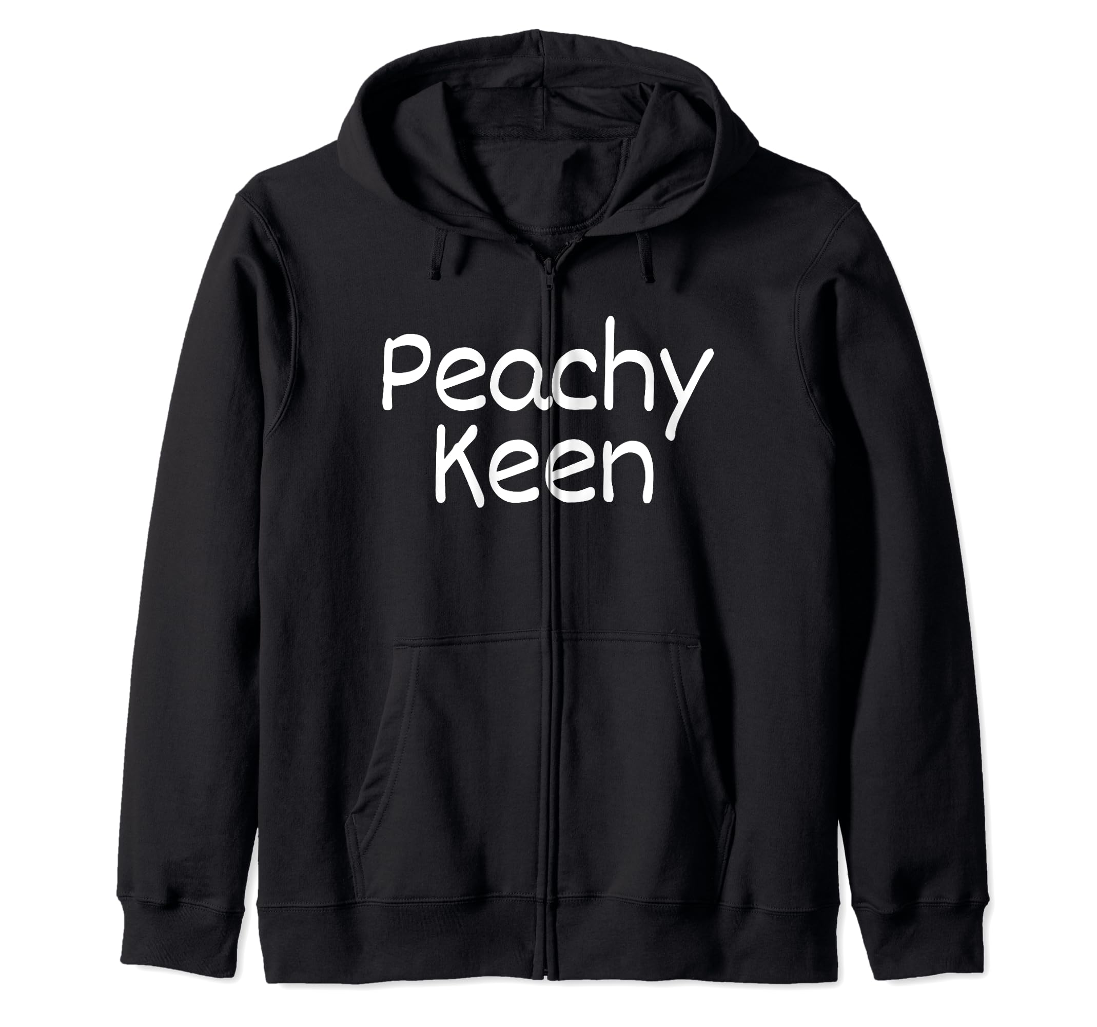 

Peach Keen Zip Hoodie