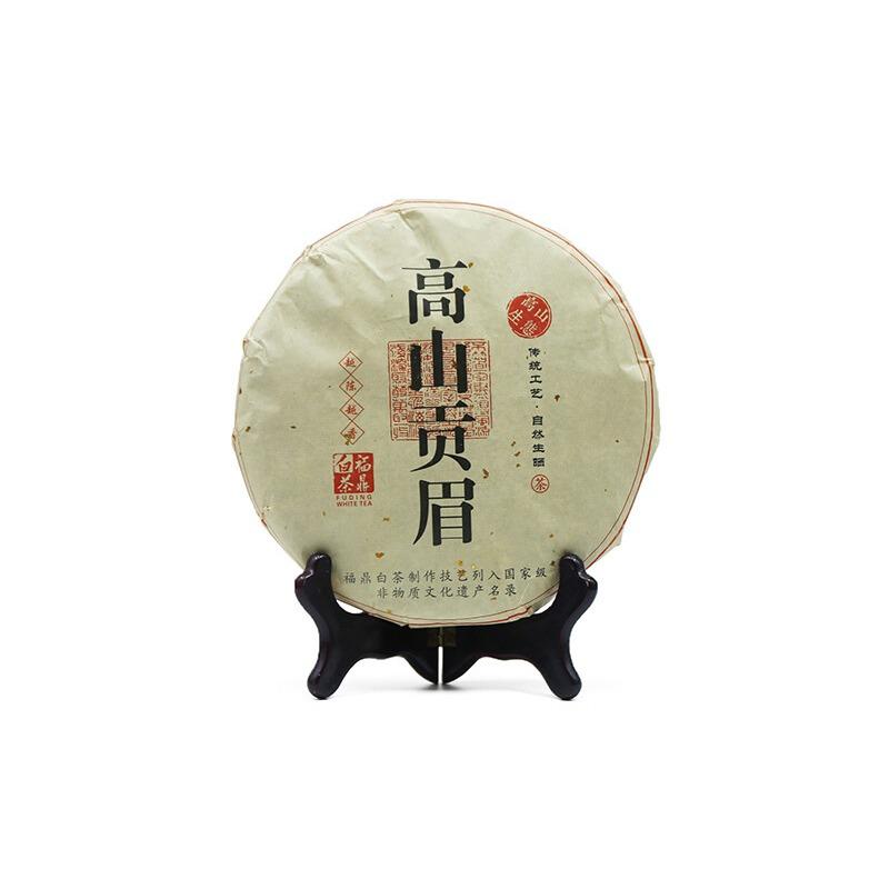 Chinesischer Fuding Weißer Tee High Mountain Gong Mei Shou Mei Cake 350g Bai Cha