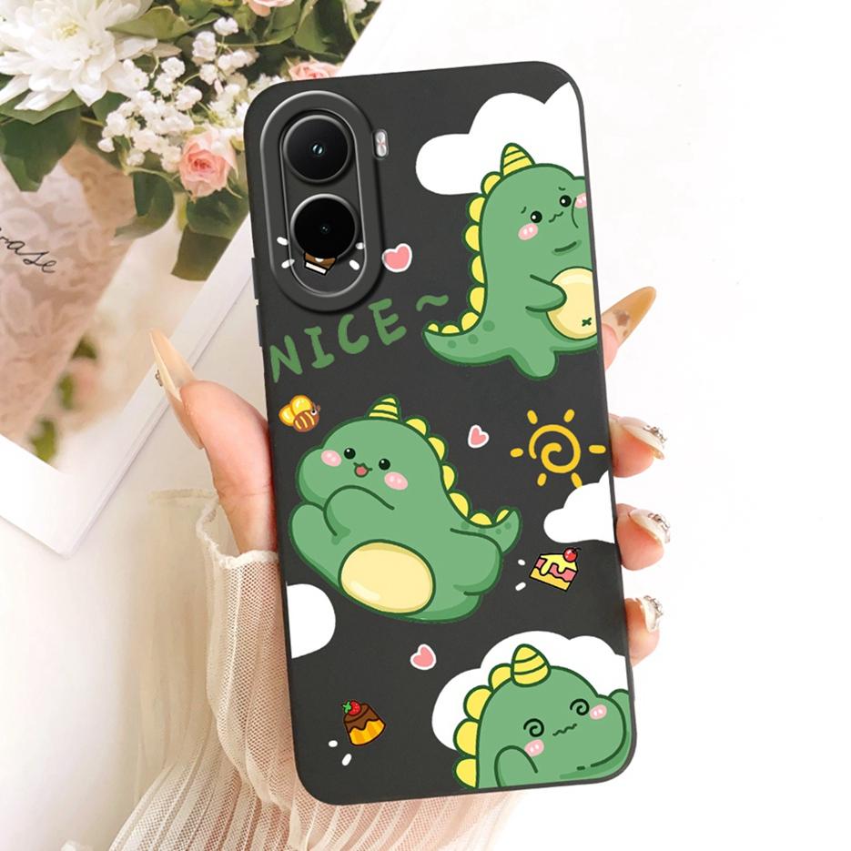 For Xiaomi Poco M7 4G Case Cute Dinosaur Astronaut Painted Cover Soft Silicone Phone Case For Xiaomi Poco M7 Plus M7Plus 5G Bags