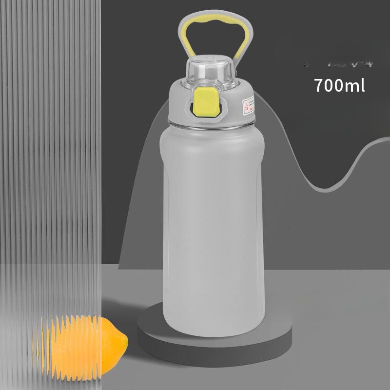 

Высококачественная и большая кружка из нержавеющей стали 316, портативный горшок Dundun для девочек, спорт на открытом воздухе, фитнес-чашка 700ml