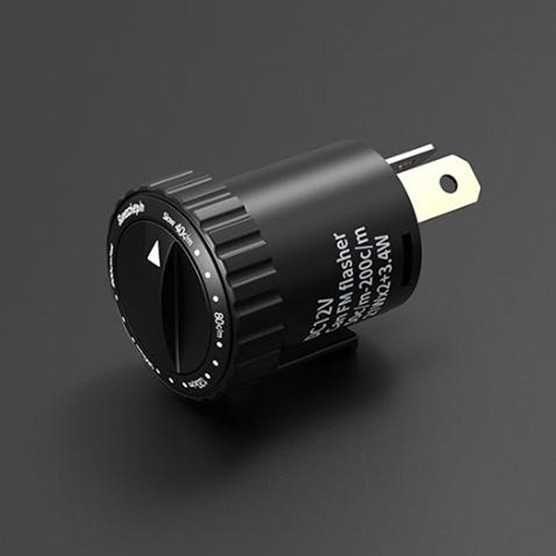 2 Pin Adjustable Led Flasher Relay Turn Signals Blinker Indicator Relays 12V Motorcycle Accessories