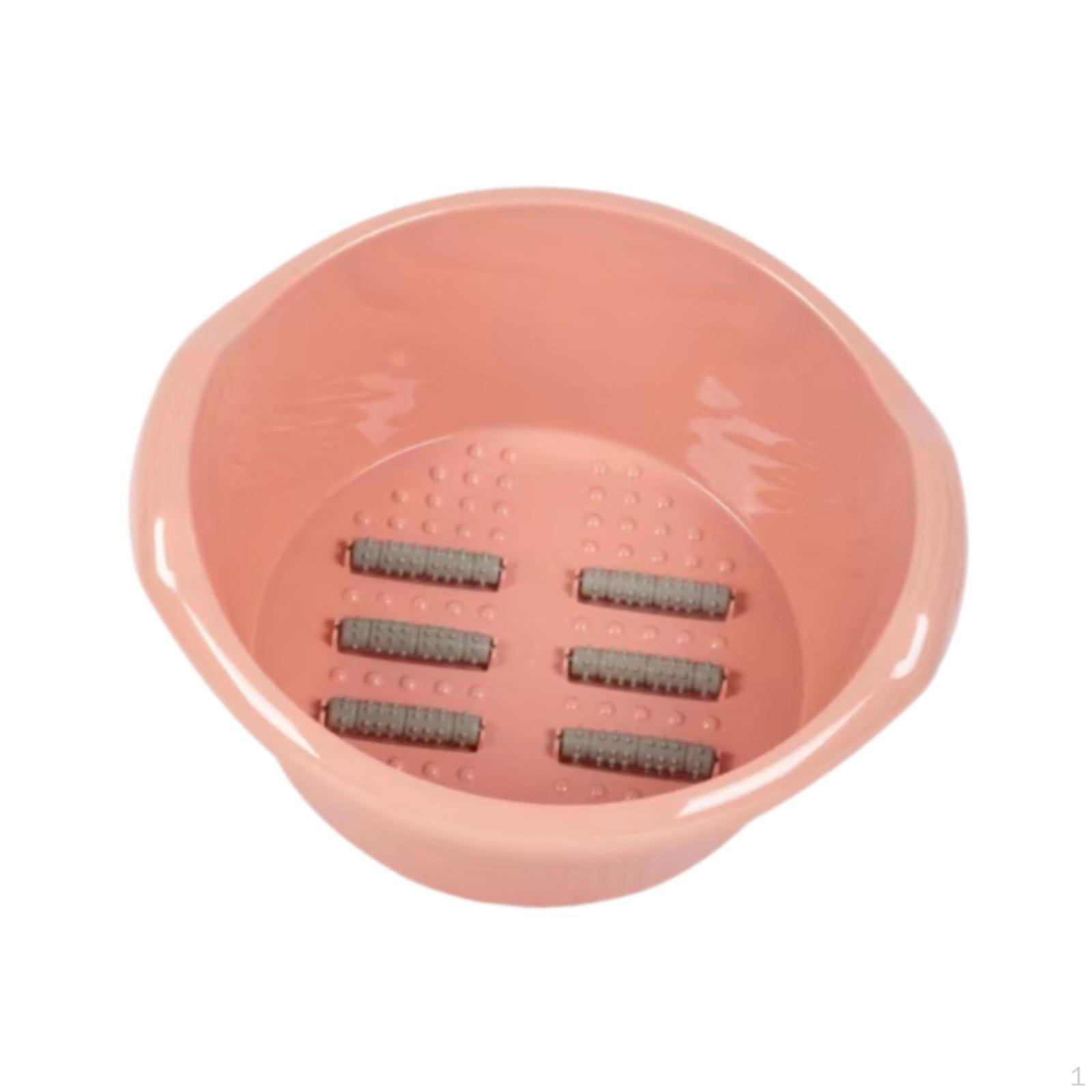 

Bathing Foot Bathtub Pouire of Versatile Feet Relaxation Thickened Thickness for рожевий