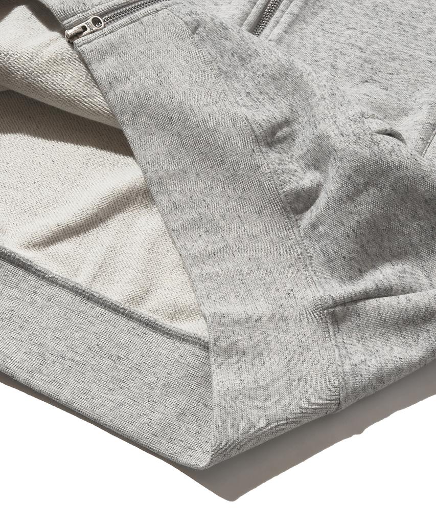 DISCUS ATHLETIC Usafa Heavyweight Zip-Up Hoodie Heather Grey
