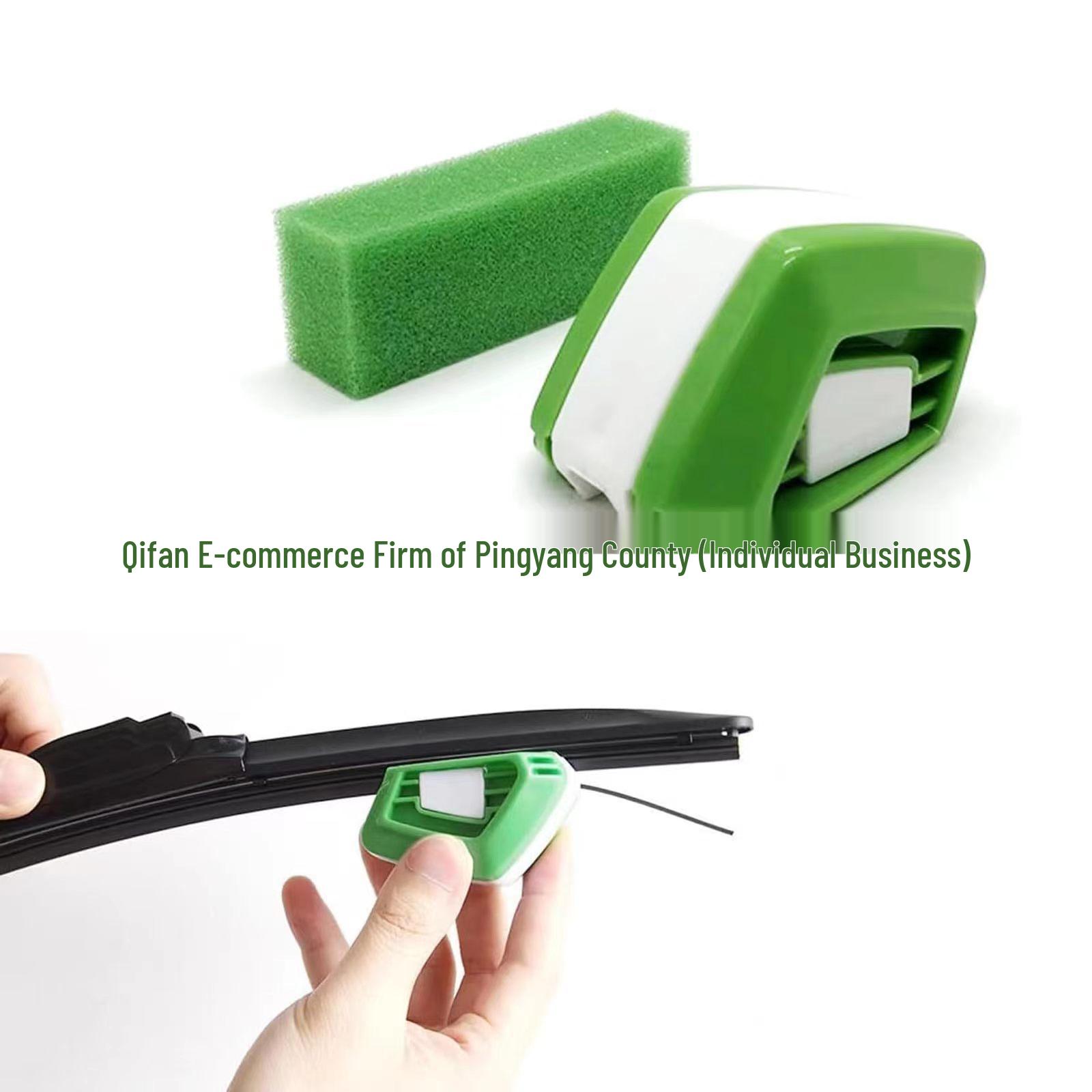 

Car Wiper Blade Repair Tool: Rubber Strip Cutter & Refurbishment Kit. Yellow OPP Pack