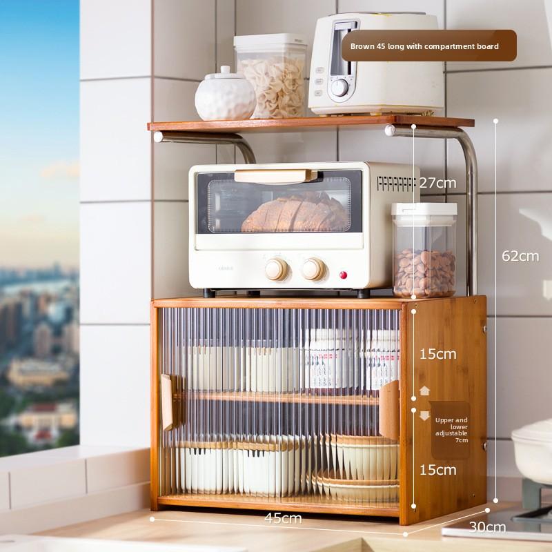Desktop side cabinet Kitchen storage cabinet Countertop cupboard Shelf storage cabinet Tea side cabinet Household tea set