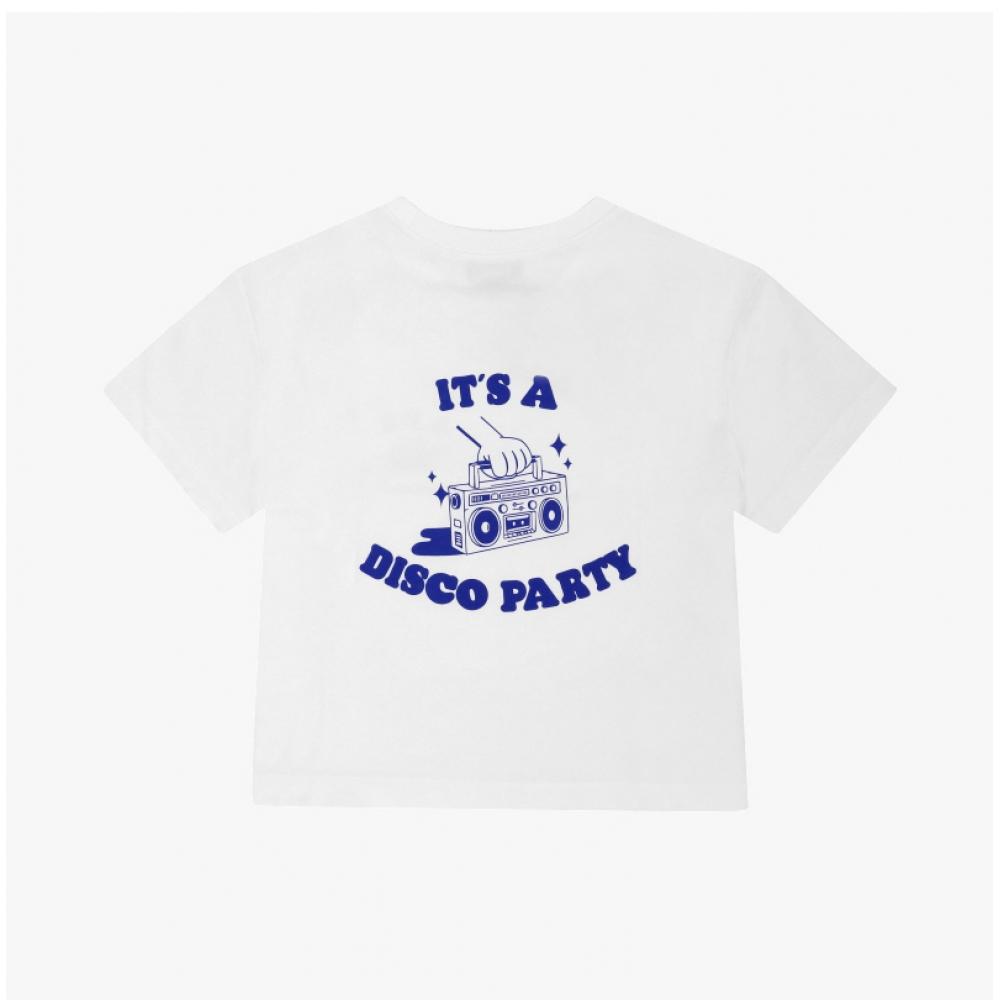 A.p.c Women S Boxy T ShirT F26524 Aab whiTe diSco