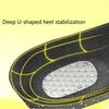 Arch Support Sport Insoles Latex Cushion Shock Absorption Soft Comfortable Basketball Shoe Pads Trimmable Insert Practical