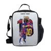Borse Pranzo L-Lamin Yamal Sacchetti Conservazione Cibo Borsa Termica Stella del Calcio Contenitore Pranzo Isolato Borsa a Tote Anti-perdita Scatola Pranzo