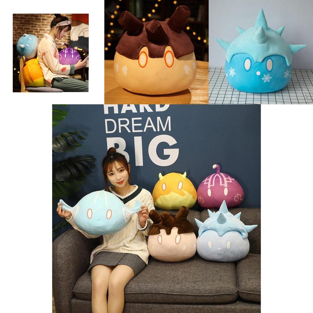 Snuggle Up With A Genshin Impact Slime Stuffed Toy Soft And Safe Plush Doll For Kids