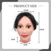 Female Mannequin Head Display Model Random Versatile Use Realistic Hat Rack Holder for Salon
