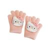 Neue Kinderhandschuhe Koreanisch Niedlich Cartoon Brille Fünffingerhandschuhe Warme Fingerhandschuhe für Jungen und Mädchen