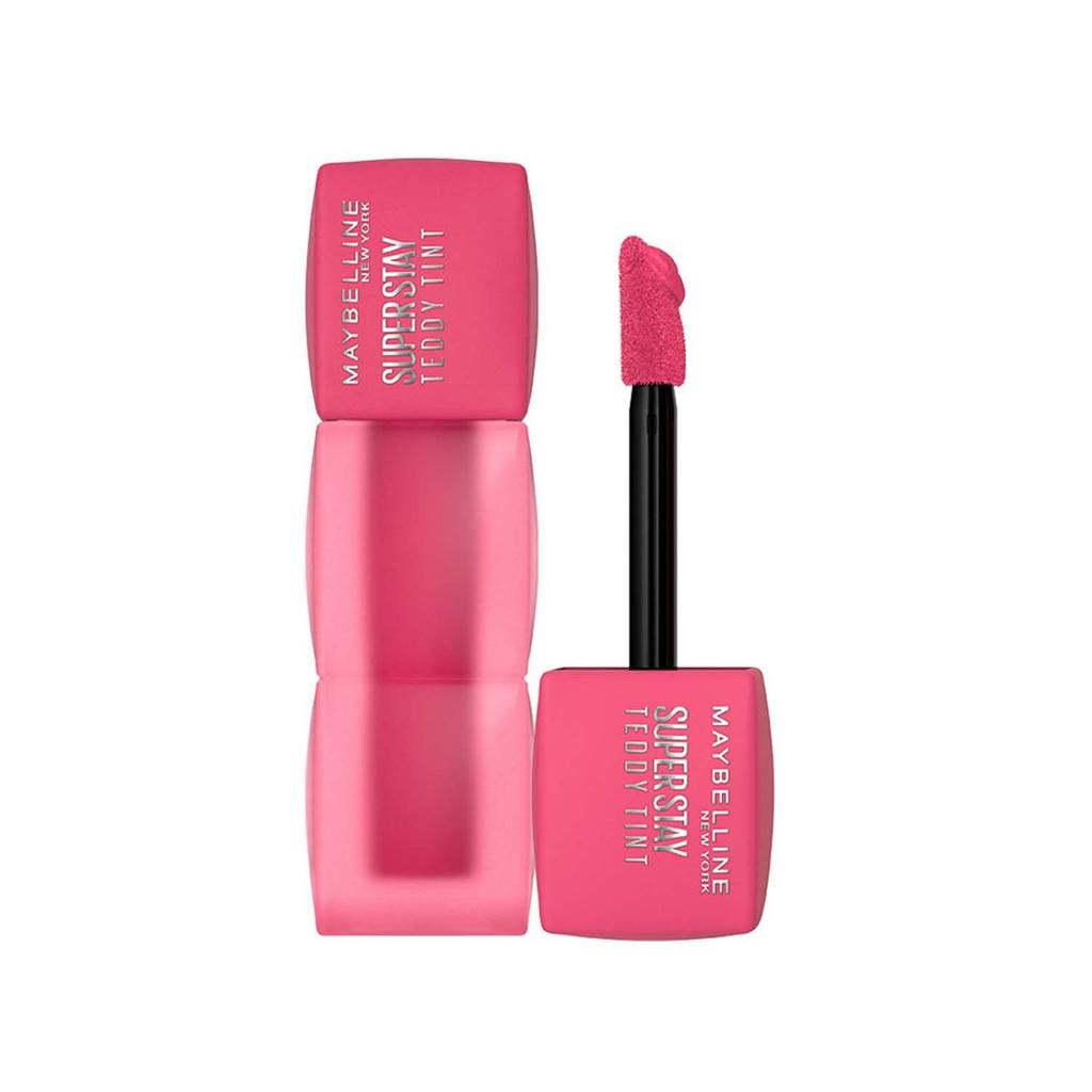 Maybelline New York Superstay Teddy Tint Lip and Cheek Color 5ml Pinky Promise Long-Lasting Matte