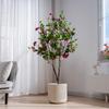 Large Artificial Bougainvillea Tree for Indoor Decoration - Potted Fake Cherry Blossom Plant Ornament