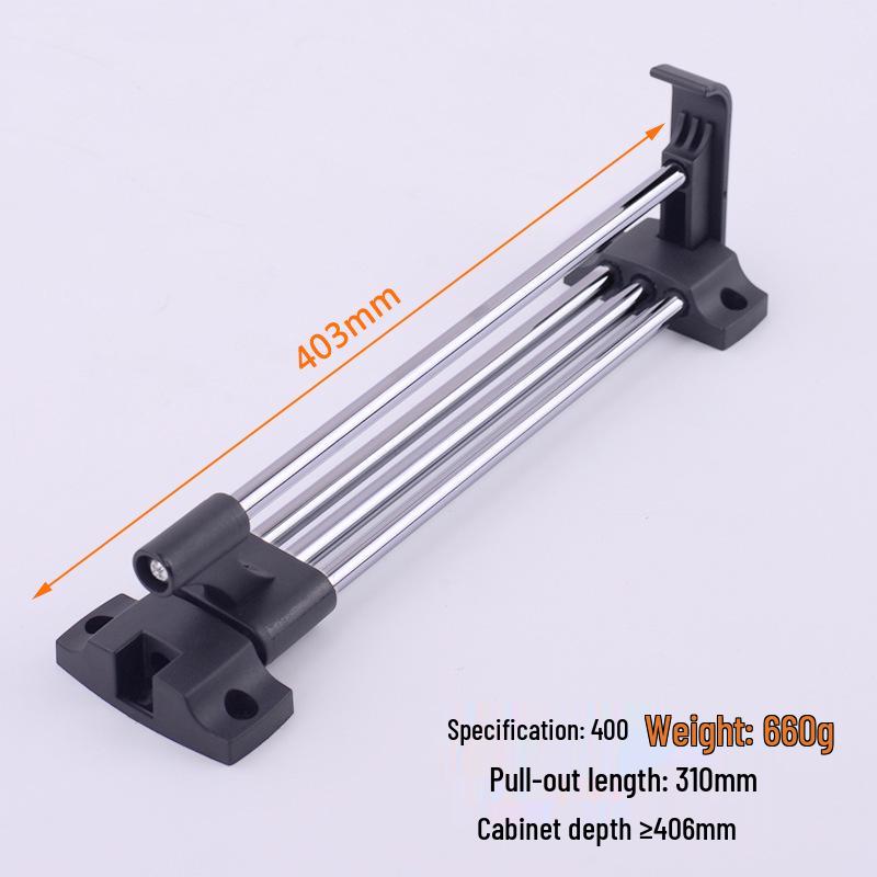 Retractable Wardrobe Hanging Rod - Modern Minimalist Clothes Hanger