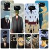 Rene Magritte Art Phnoe Case for Xiaomi Poco X5 X6 X7 Pro X4 Gt F7 Ultra M8 M7 Redmi 15C 15 13C 13 12C 12 Unique Cover Coque Poc