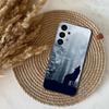Winter C-Coming Stark Phone Case For Samsung S25,S24,S21,S22,S23,S30,Ultra,S20,Plus,Fe,Lite,Note,10,9,5G Black Cover