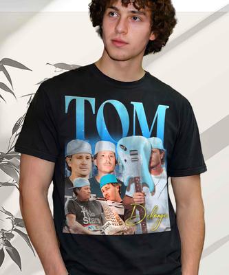 T-shirt Graphique Collage Tom DeLonge et t-shirt enfant, Style Vintage T-shirt de Groupe